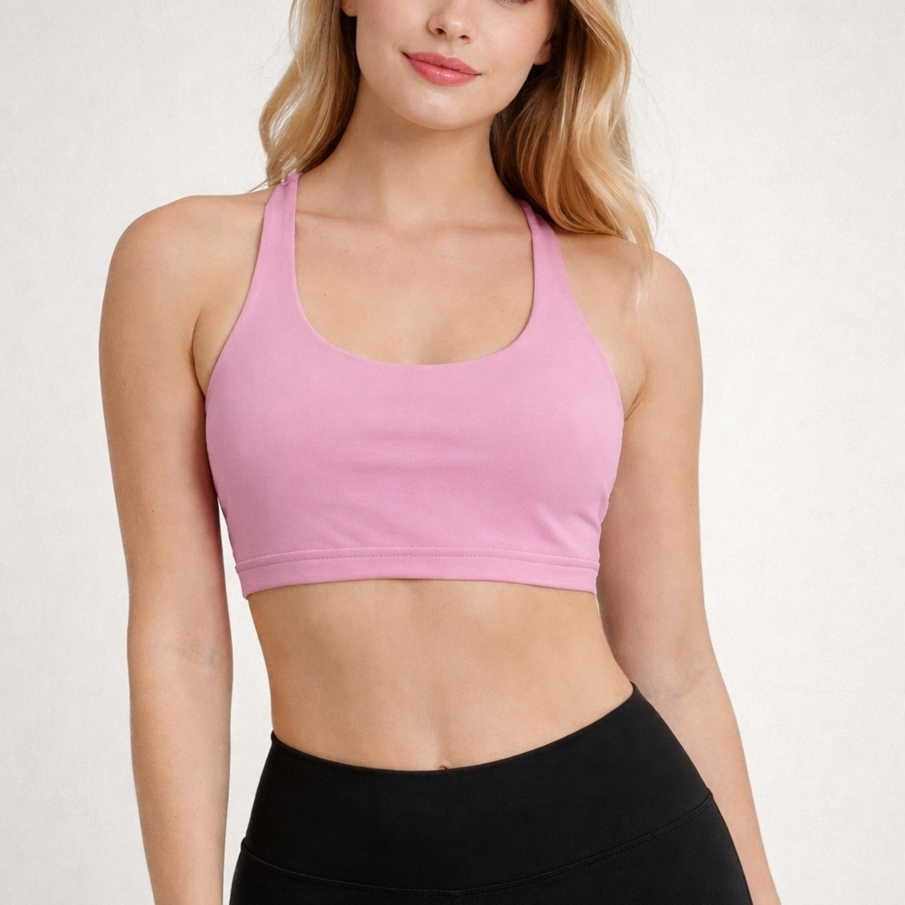 Lululemon Athletica Light Pink Sports Bra
